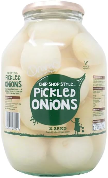 Drivers Pickled Onions-(Glass Jar)-1x2.25kg