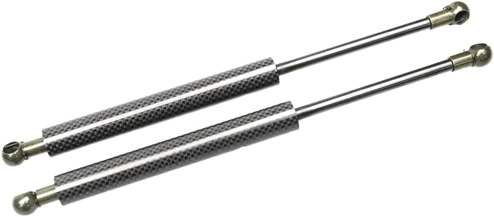 1 Pair Real Carbon Fiber Rear Trunk Lift Support Dampers Gas Springs for Mercedes for Benz SL R230 Convertible 2001-2006 OEM:2307500036