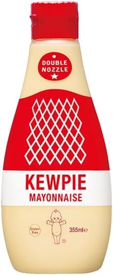 Kewpie Mayonnaise 355ml | Authentic Japanese Mayo | Rich, Umami Flavour | No MSG & Gluten-Free | Perfect for Sushi, Salads, Sandwiches & Dips