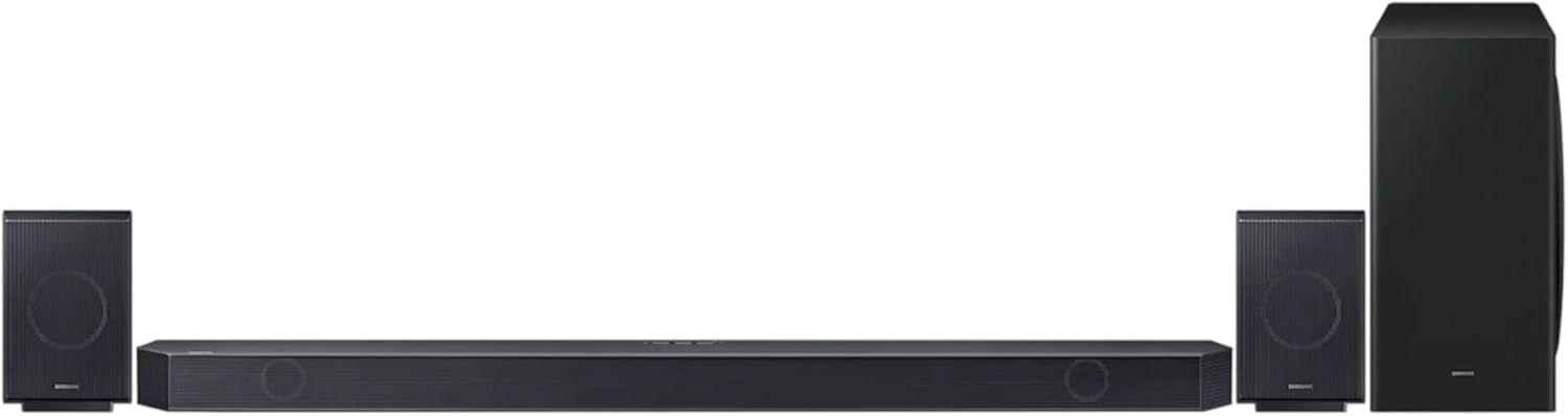 Samsung Q930C Soundbar Speaker (2023) - 17 Speaker Home Sound System With Adaptive Sound, Wireless Dolby Atmos And Wireless Subwoofer, Alexa Built In, Smart Surround Sound, Bluetooth, WiFi & Airplay