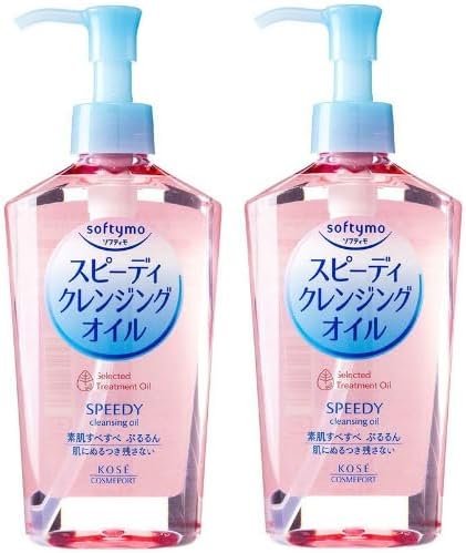 Kose Cosmeport Softymo Speedy Cleansing Oil 230ml, Set of 2 Bottles