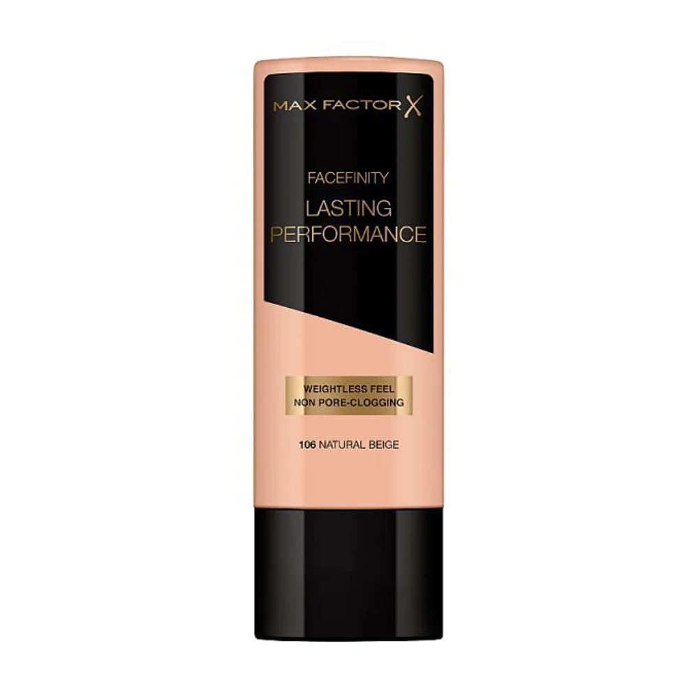Max Factor, Long Lasting Performance No.106, Natural Beige, Foundation, 1.1 Ounce