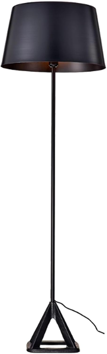 MRNVOGUN Iron Floor Lamp Standing Lamp Metal Lampshade Floor Lamp Living Room Floor Light Floor Lamps Floor Light for Bedroom Bedside Standing Lamp