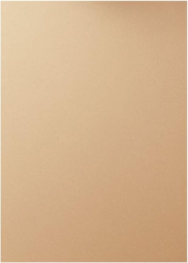 Hawksbill A4 Brown Card 280gsm | 50 Pack | Thick Brown Kraft Card for Arts Crafts Invitations Premium Quality Multi-Purpose Cardstock