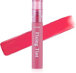 ETUDE Fixing Tint #10 Smoky Cherry (23AD) | Long Lasting High Pigmented Liquid Lipstick | Waterproof Lightweight Matte Finish Lip Stain | Full Coverage