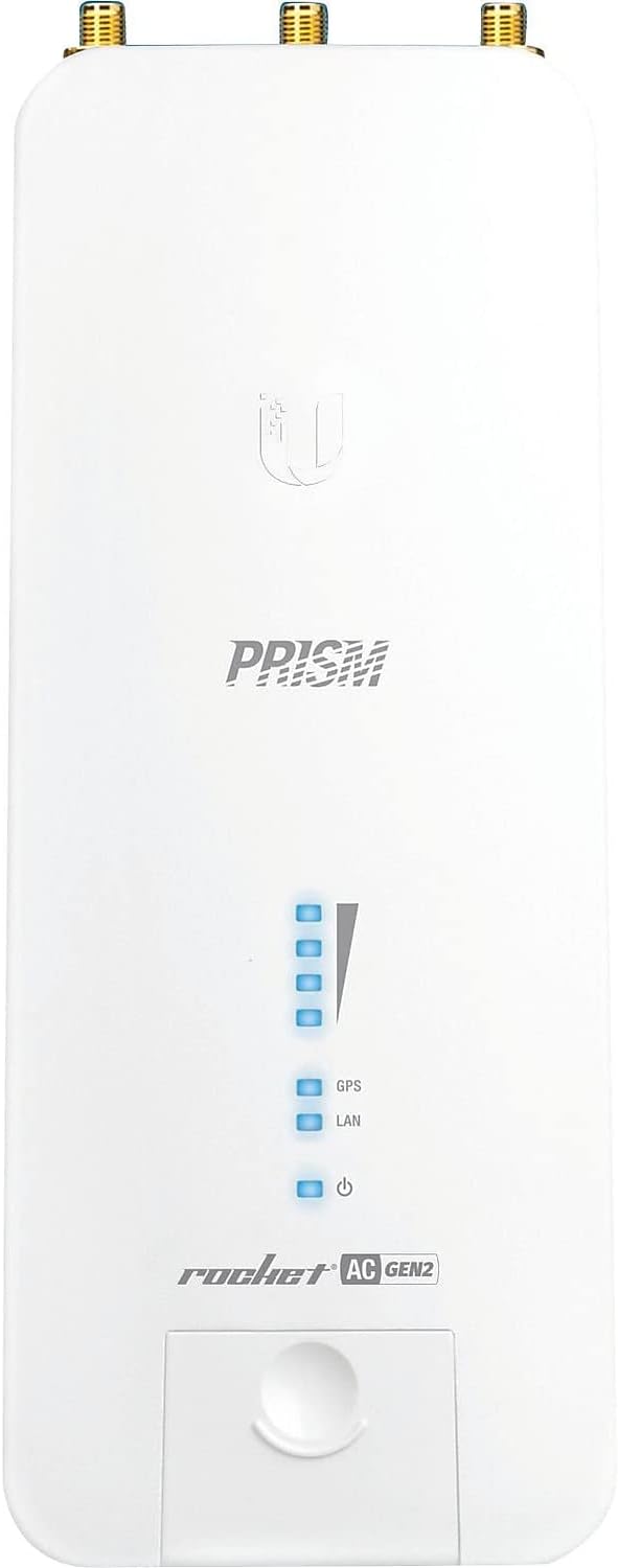 Ubiquiti RP-5AC-GEN2-US 5 GHz Rocket AC Prism Gen2,White