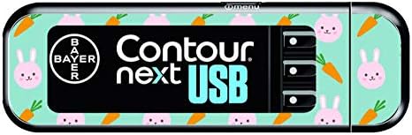 Bayer Contour Next USB Vinyl Sticker (Bunnies)
