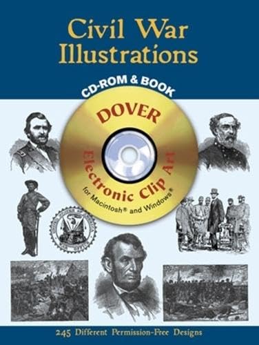 Civil War Illustrations CD-ROM & Bo (Dover Electronic Clip Art)