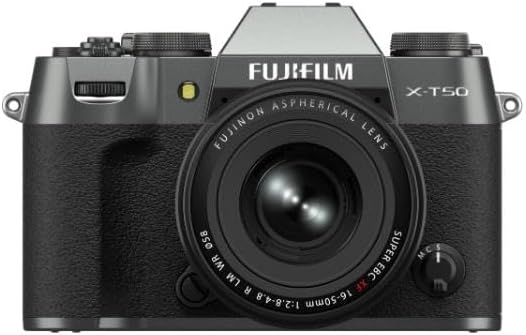 FUJIFILM X-T50 Charcoal with XF16-50mm Lens kit