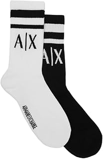 Armani Exchange Men's Logo Crew Socks