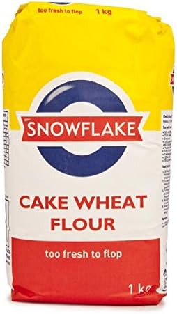 Snowflake Cake Wheat Flour 1kg (Pack of 3)