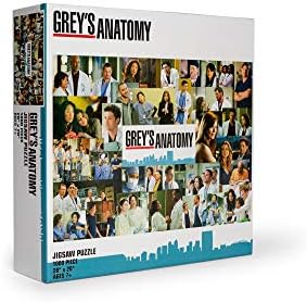 Grey's Anatomy Collage 1000 Piece Jigsaw Puzzle for Adults | Educational Toy Gifts | Challenging Interactive Brain Teaser for Family Game Night | 28 x 20 Inches