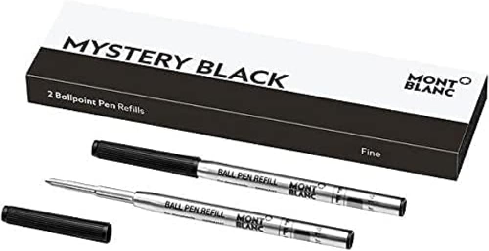 MONTBLANC Ballpoint Refills, Mystery Black