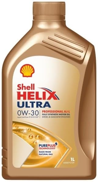 Helix Ultra Professional Shell AJ-L 0w-30 Fully Synthetic Engine Oil - 550047973-1 Litre