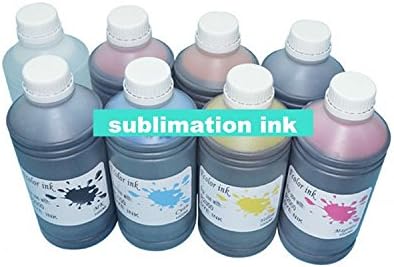 GOWE Sublimation Ink Refill Kits for R1900 Sublimation Ink Refill Kits with refillable Cartridge and 5ooml Bottle Refill Inks