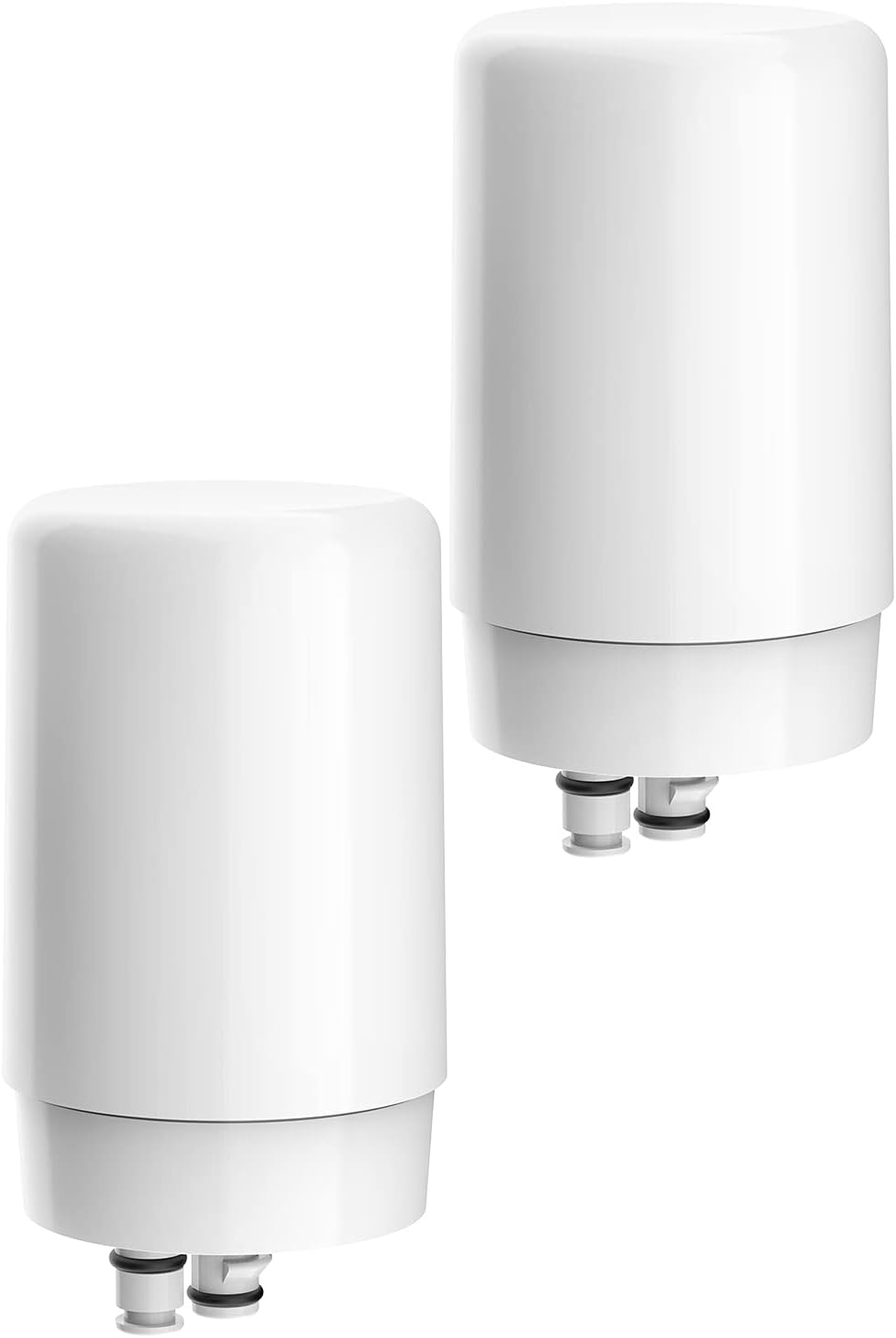 Filterlogic Faucets Filter Cartridge, Replacement for Brita® Faucet Filter, Tap Water Filtration System, FR-200, FF-100, White (Pack of 2)