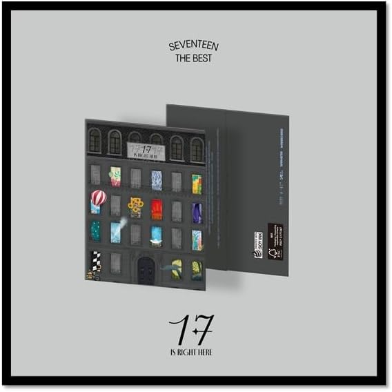 Dreamus SEVENTEEN 17 IS RIGHT HERE Best Album Weverse Albums Ver, undefined