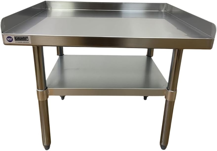 Komander Stainless Steel Equipment Stand 24" X 30" X 24"H NSF