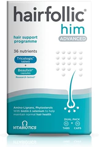 Vitabiotics Wellman Hairfollic Man - 60 Tablets (Pack of 6)