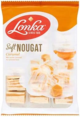 Nougat | Lonka | Soft Nougat Caramel | Total Weight 200 Grams
