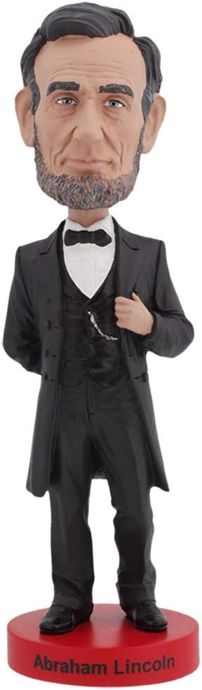 Royal Bobbles Abraham Lincoln Collectible Bobblehead Statue