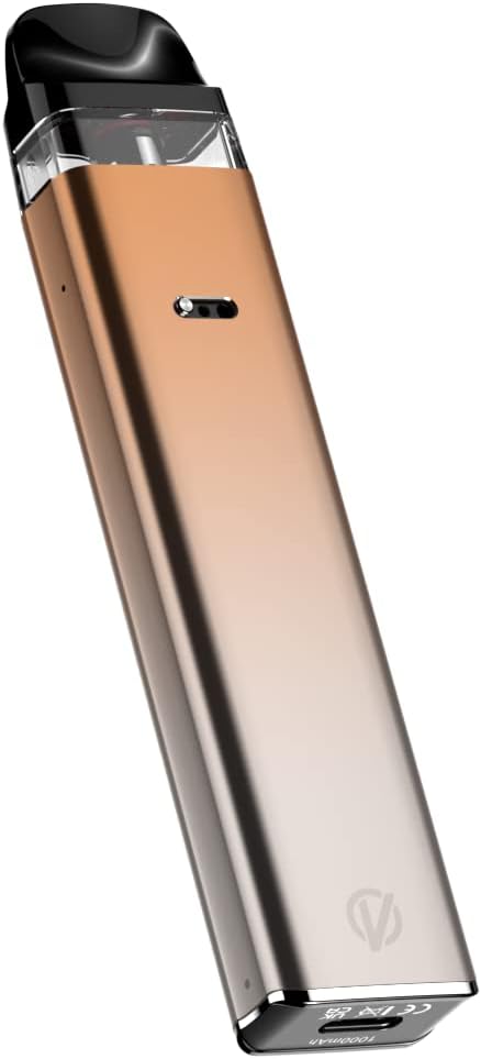 Vaporesso Xros 3 Kit, 16W, Integrated 1000mAh Battery, MTL pod kit - Vape Starter Kit, Vaping, Ecigarette, Ecig - No Nicotine, 2ml TPD Version. (Royal Gold), 1.0 count