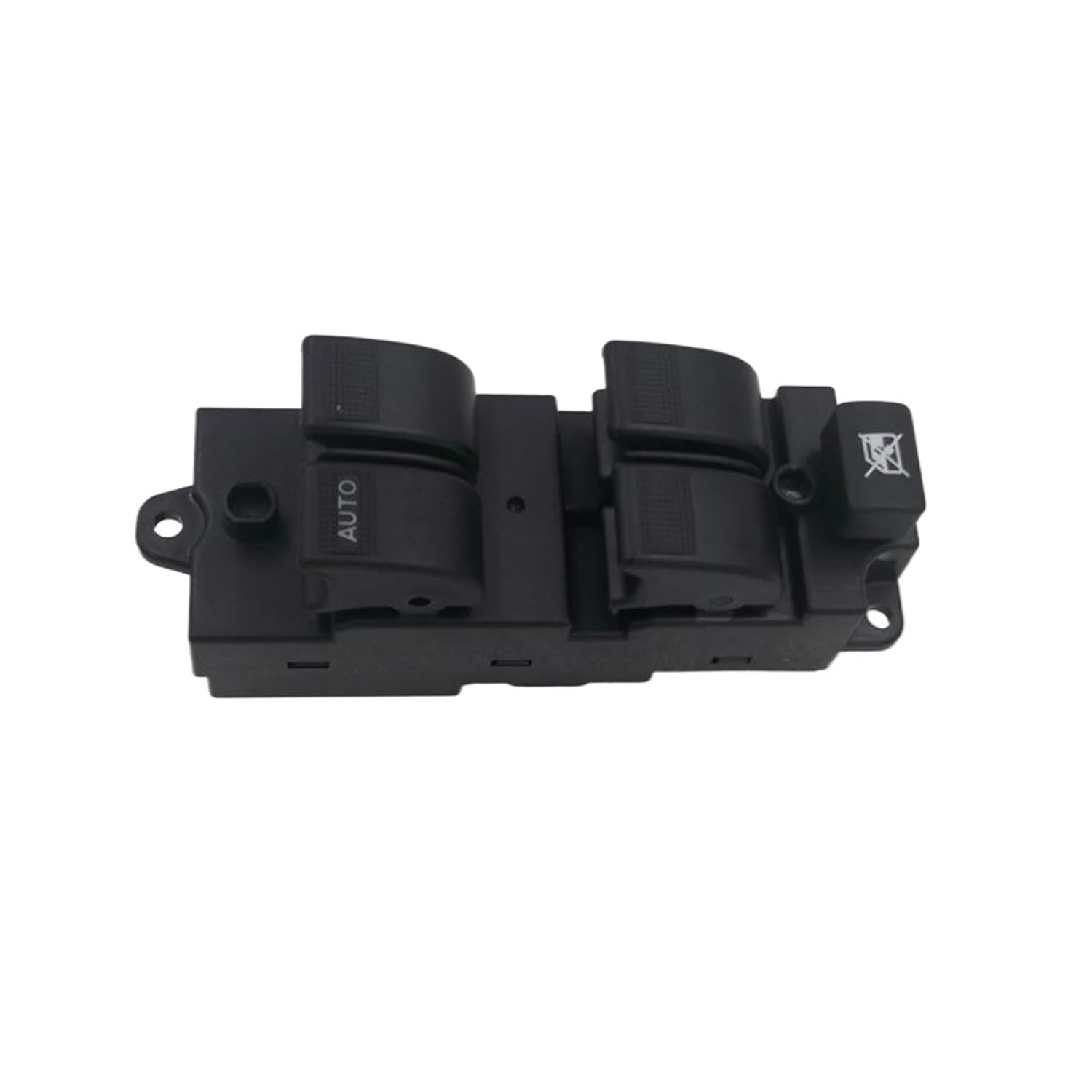 Driver Side Window Control Switch / Fit for Mazda 323 / Familia / Premacy Left Front Window Lifter Switch - Black, Push Button, Manual, Panel Mount