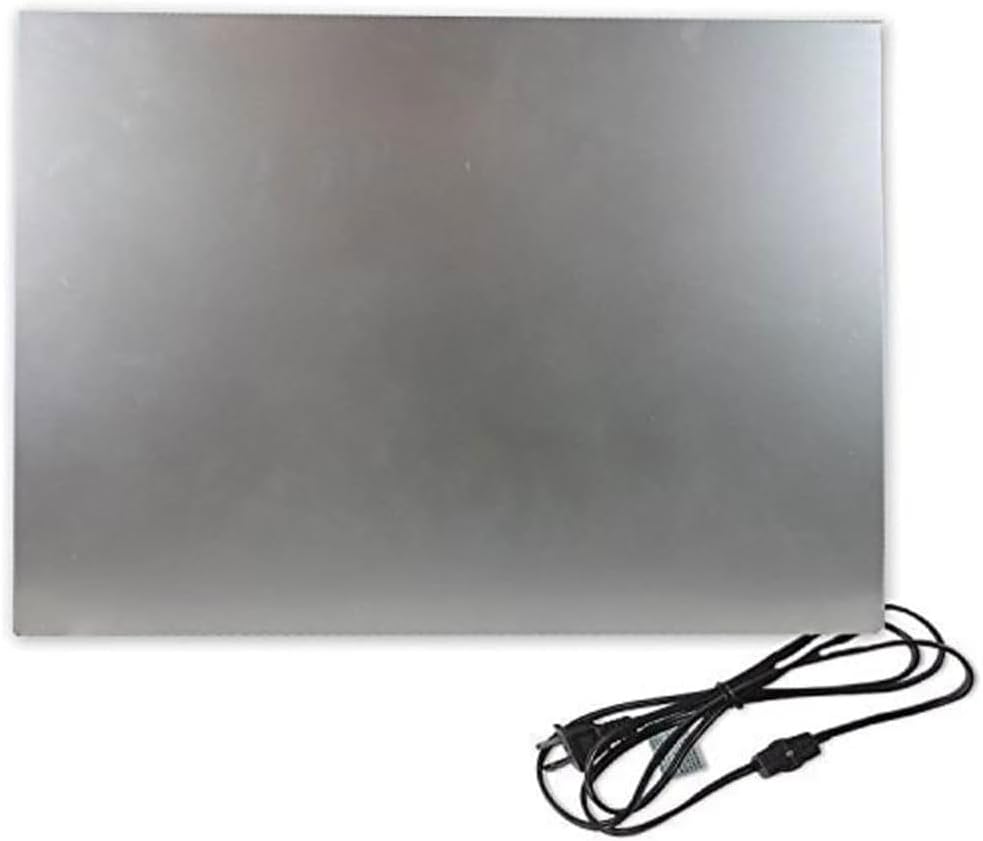 Cozy Legs Flat Panel Heater, Slim Low-Wattage Wall or Desk Mount Space Heater, Radiant Heating Technology, Energy-Efficient, 1-inch Thin, 150 Watts