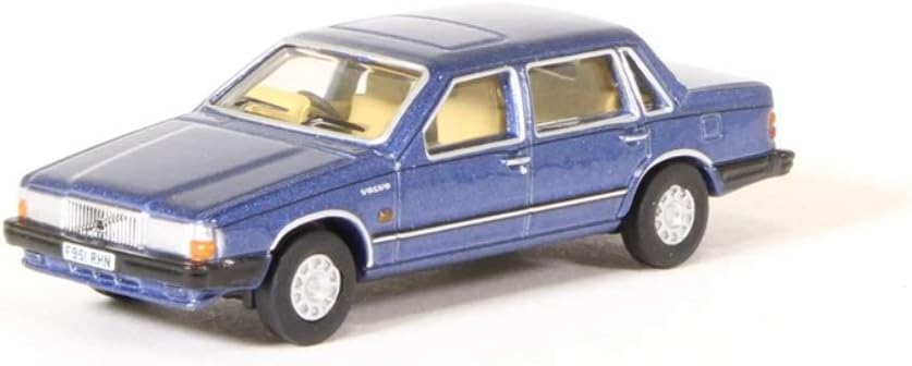 Oxford Diecast Volvo 760 - Blue Metallic