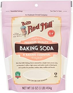 Bob's Red Mill - Pure Baking Soda Premium Quality - 450g (Case of 4)