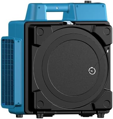 XPOWER HEPA Air Purifier & Scrubber for Home Commercial & Industrial Use 4-Stage Carbon Filter for Odor Elimination Dust Allergy Negative Air (X-2480)