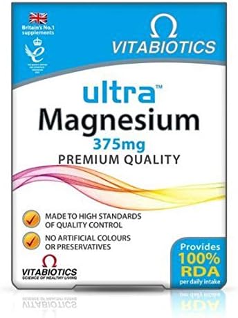 Vitabiotics Ultra Magnesium - 60 Tablets - 2 Pack