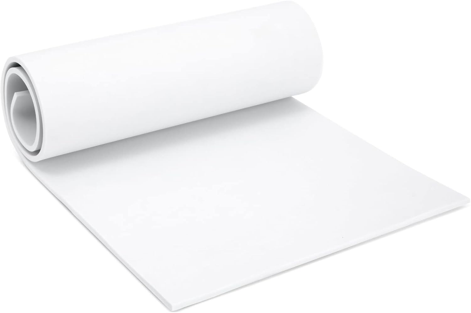 White EVA Foam Sheet Roll, for Cosplay, Costumes, Crafts, DIY Projects, 6mm, 35 x 99 cm