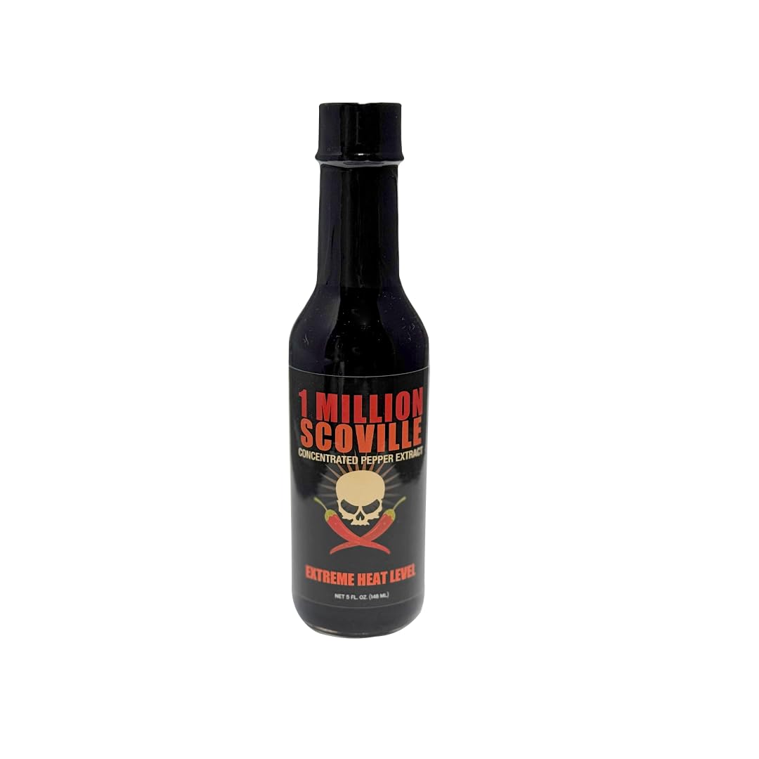 1 Million Scoville Pepper Extract Hot Sauce, 5oz