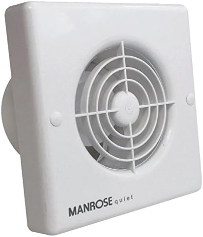 Manrose QF100T Quiet Extractor Fan with Timer for 4"/100mm Duct