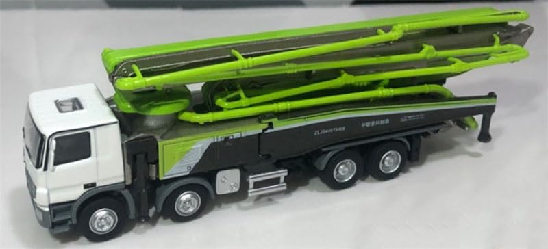 FloZ for ZOOMLION ZLJ5440 THBBE 56X-6RZ Concrete Truck Mounted Pump 1:100 Truck Pre-built Model
