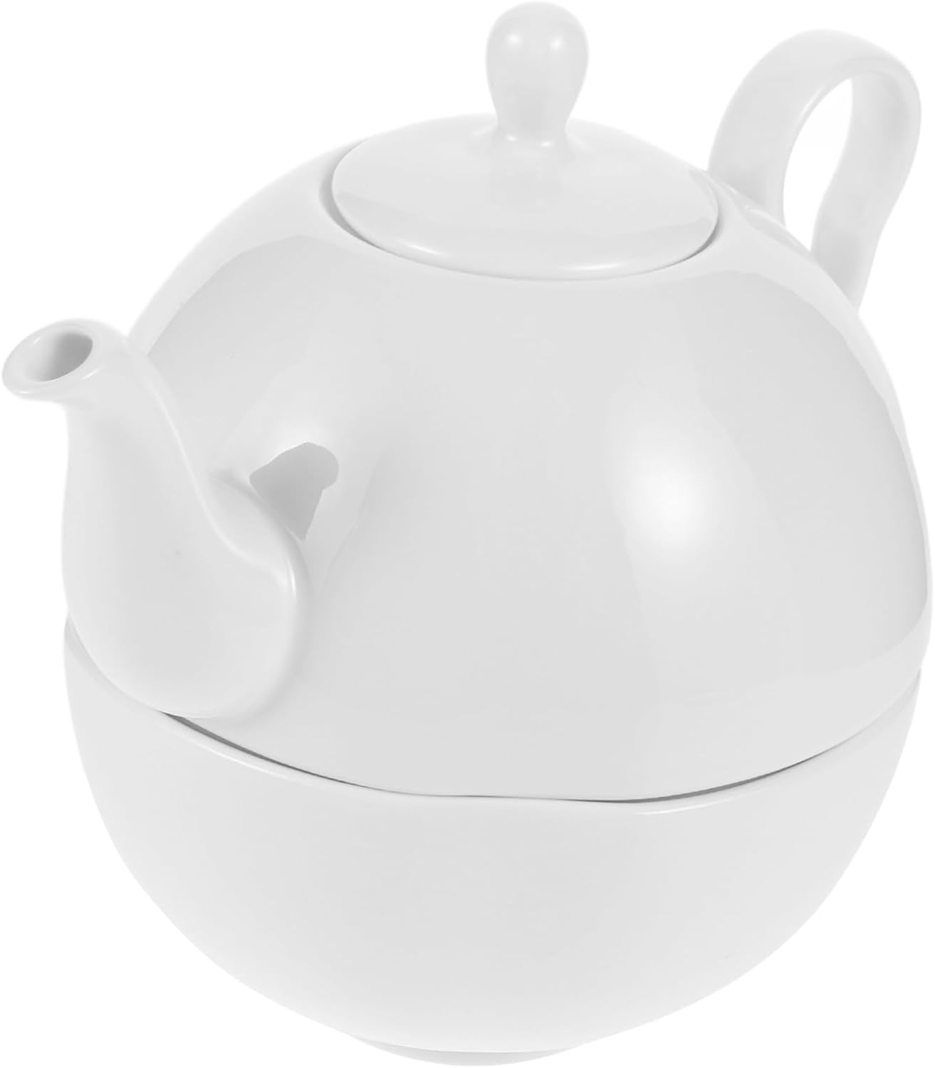 UKCOCO 1 Set Elegant Bone China Teapot and Cup Set for Brewing Floral and Loose Leaf Tea Vintage English Tea Kettle Craftsmanship Multifunctional Kitchen Essential
