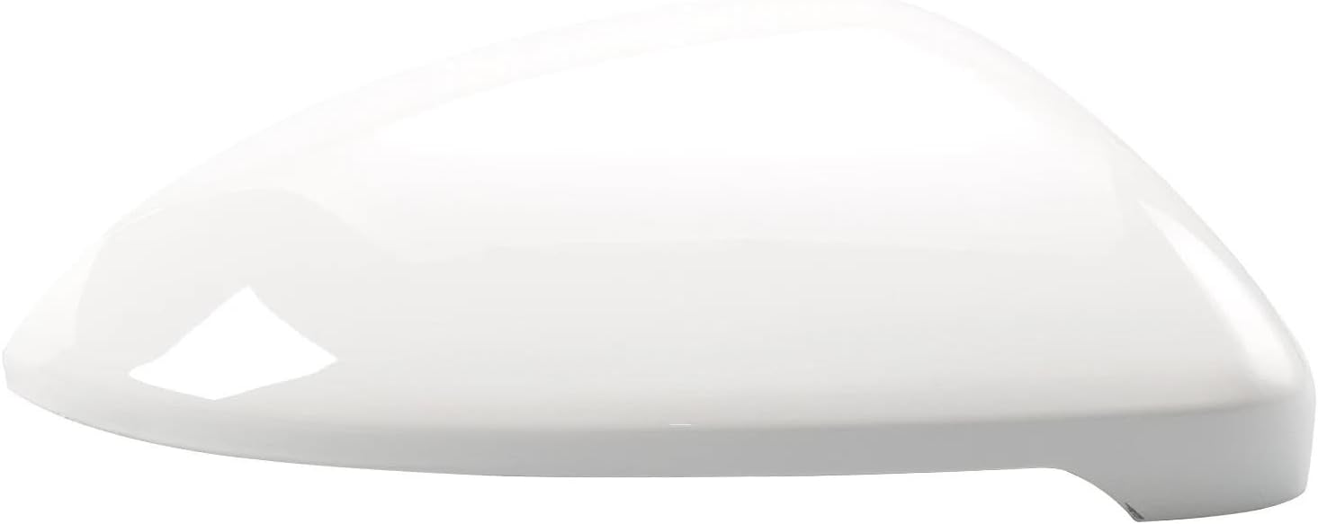QFJFBGGH Rearview Mirror Cover Door Rearview Mirror Cover Cap Housing Fit For VW For Golf MK7 For GTI E-Golf 2015-2019 Car Accessories Wing Mirror Cover(White R)