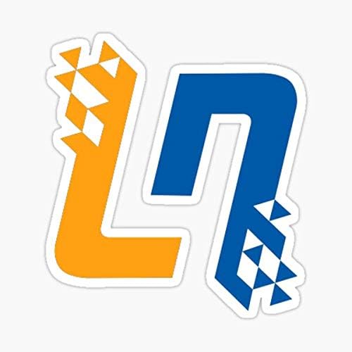 Lando Norris Logo Graphic - Auto, Wall, Laptop, Cell, Truck Sticker for Windows, Cars, Trucks