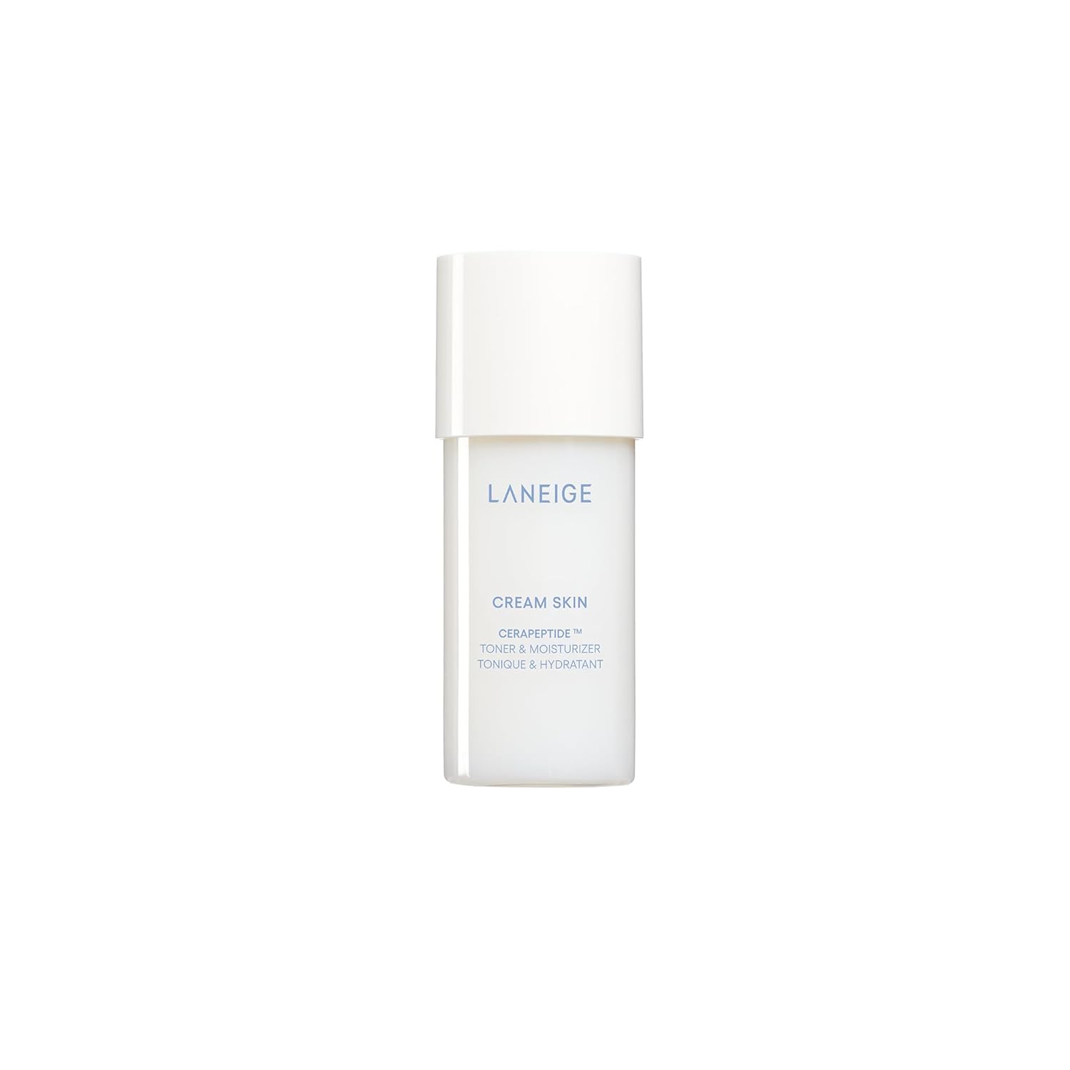 LANEIGE Cream Skin Refillable Toner & Moisturizer with Ceramides and Peptides: Korean Milky Toner, Amino Acid, Nourish, Hydrate, Barrier-Boosting, Visibly Firm