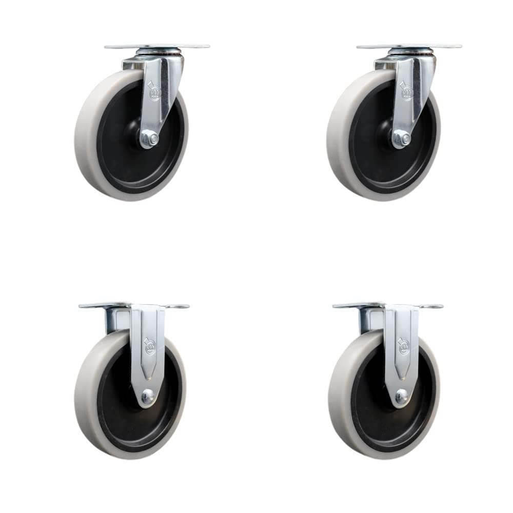 Service Caster Brand – Compatible with/Replacement for – Carts – Rubbermaid – 4400 Series 4500 Series