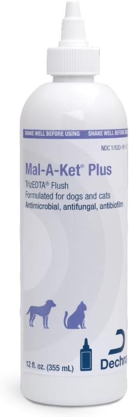 Mal-A-Ket® Plus TrizEDTA Flush for Dogs and Cats, 12 Fl Oz