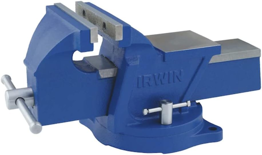 IRWIN Multi-Use Bench Vise, Heavy-Duty, 6-Inch (4935506), Grey