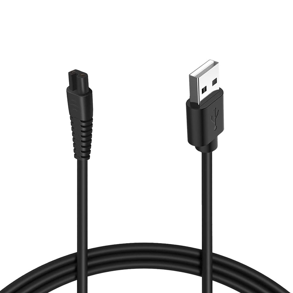 Bouge Hair Clippers USB Charging Cord Compatible with Surker Beard Trimmer for Men Cordless Cutting Machine Replacement Power Cable 4.9FT