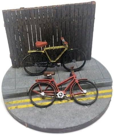 Scale Model Scenery MP001-OO Bicycles (Pack of 6) for OO Scale Model Railway Layouts & 1:76 Diecast Dioramas