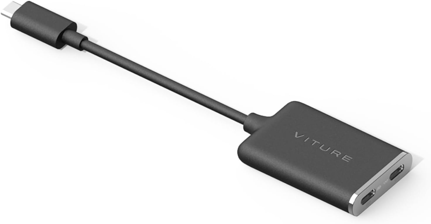 VITURE USB-C to Glasses and Charging Adapter, Charge and Play, Switch, Steam Deck