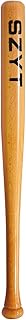 25 inch, 29 inch, 33 inch Wood Baseball Bat Self-Defense Softball Bat Home Defense Lightweight Yellow
