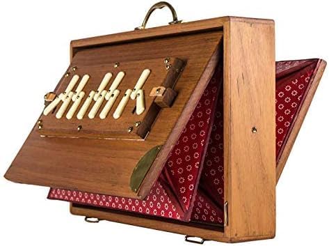HomeAdri Shruti Box Musical Instrument, M2 Low G Shruti Box with Carry Bag