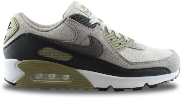 Nike Air Max 90 Men's Shoes (DM0029-011, Light Bone/Neutral Olive/College Grey/Cave Stone)