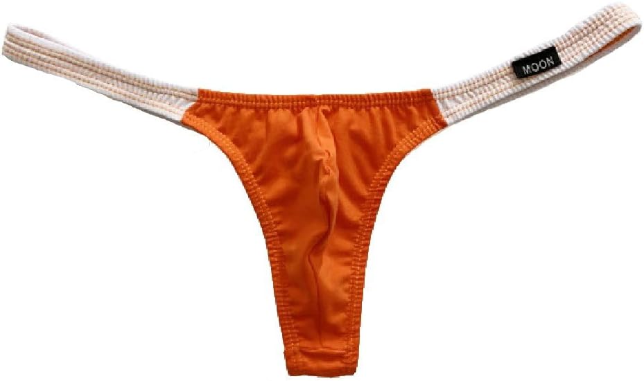 COMLIFE Mens Sexy Low Rise Cotton Briefs T-Back Bikini Thong Underwear | Low-rise, Invisible G-String, Working Out, Relaxing at Home, and Traveling, Pairs Well, Figure-Flattering, Trendy Outfits